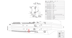 近鉄／藤井寺駅／／№64駅看板・駅広告、位置図