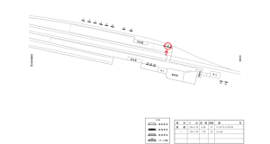 近鉄／下市口駅／／№22駅看板・駅広告、位置図