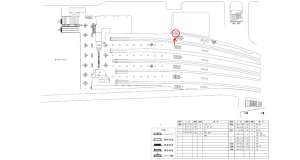 近鉄／大阪阿部野橋駅／／№13駅看板・駅広告、位置図
