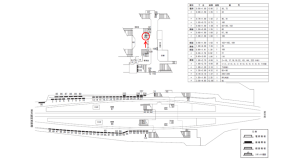 近鉄／藤井寺駅／／№108駅看板・駅広告、位置図