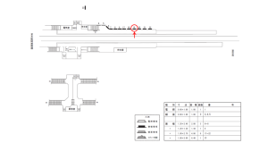 近鉄／高鷲駅／／№19駅看板・駅広告、位置図
