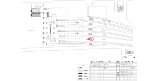 近鉄／大阪阿部野橋駅／／№20駅看板・駅広告、位置図