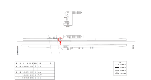 近鉄／土師ノ里駅／／№39駅看板・駅広告、位置図