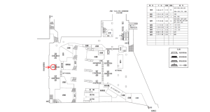 近鉄／大阪阿部野橋駅／／№535駅看板・駅広告、位置図