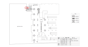 近鉄／大阪阿部野橋駅／／№301駅看板・駅広告、位置図