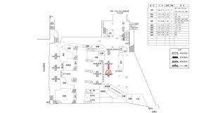 近鉄／大阪阿部野橋駅／／№505駅看板・駅広告、位置図