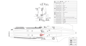 近鉄／藤井寺駅／／№41駅看板・駅広告、位置図