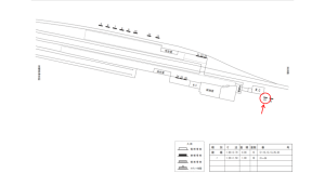 近鉄/下市口駅//№29駅看板・駅広告、位置図
