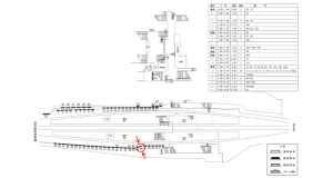 近鉄／藤井寺駅／／№66駅看板・駅広告、位置図