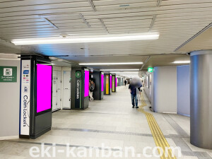 京阪　北浜駅／北浜インパクトデジタルデジタルサイネージ、写真2