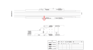 近鉄／今川駅／／№11駅看板・駅広告、位置図