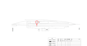 近鉄／吉野神宮駅／／№5駅看板・駅広告、位置図