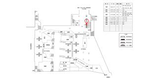 近鉄／大阪阿部野橋駅／／№571駅看板・駅広告、位置図