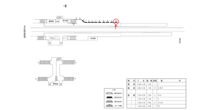 近鉄／高鷲駅／／№22駅看板・駅広告、位置図