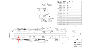 近鉄／藤井寺駅／／№48駅看板・駅広告、位置図