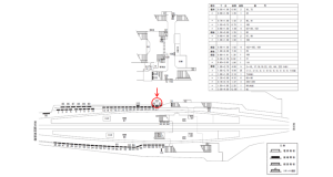 近鉄／藤井寺駅／／№227駅看板・駅広告、位置図
