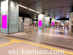 南海/なんば駅/南海ADビジョン なんば3階北改札№3デジタルサイネージ、写真2