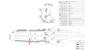 近鉄／藤井寺駅／／№57駅看板・駅広告、位置図