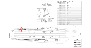 近鉄／藤井寺駅／／№88駅看板・駅広告、位置図