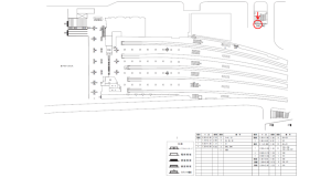 近鉄／大阪阿部野橋駅／／№544駅看板・駅広告、位置図