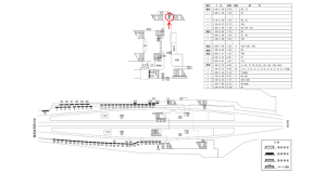 近鉄／藤井寺駅／／№80駅看板・駅広告、位置図