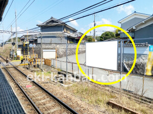 近鉄／葛駅／／№3駅看板・駅広告、写真1