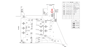 近鉄／大阪阿部野橋駅／／№578駅看板・駅広告、位置図