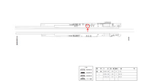 近鉄／恵我ノ荘駅／／№2駅看板・駅広告、位置図