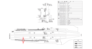 近鉄／藤井寺駅／／№52駅看板・駅広告、位置図