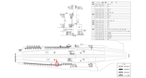 近鉄／藤井寺駅／／№63駅看板・駅広告、位置図