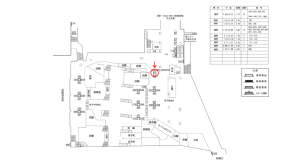 近鉄／大阪阿部野橋駅／／№814駅看板・駅広告、位置図