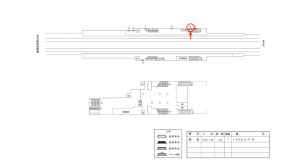 近鉄／今川駅／／№8駅看板・駅広告、位置図