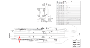 近鉄／藤井寺駅／／№49駅看板・駅広告、位置図
