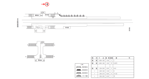 近鉄／高鷲駅／／№23駅看板・駅広告、位置図