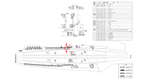 近鉄／藤井寺駅／／№25駅看板・駅広告、位置図