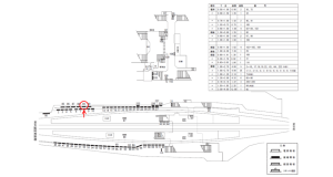 近鉄／藤井寺駅／／№89駅看板・駅広告、位置図