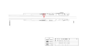 近鉄／恵我ノ荘駅／／№27駅看板・駅広告、位置図