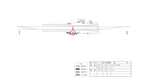 近鉄／平群駅／／№18駅看板・駅広告、位置図