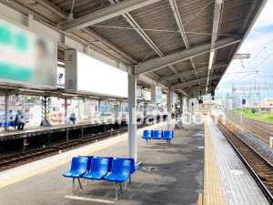 南海／河内長野駅／／№7201駅看板・駅広告、写真1