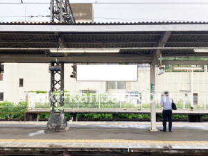 南海／河内長野駅／／№7206駅看板・駅広告、写真2