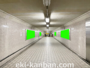 京阪 淀屋橋駅/淀屋橋御堂筋セット駅看板・駅広告、写真2