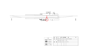 近鉄/平群駅//№10駅看板・駅広告、位置図