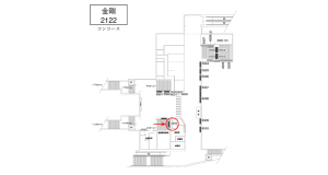 南海／金剛駅／／№4504駅看板・駅広告、位置図