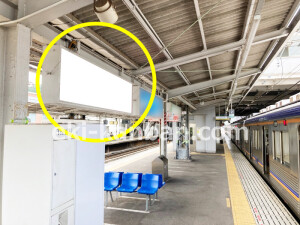 南海／河内長野駅／／№7101駅看板・駅広告、写真1