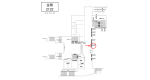 南海／金剛駅／／№6508駅看板・駅広告、位置図