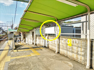 近鉄／一分駅／／№3駅看板・駅広告、写真1