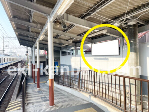 南海／我孫子前駅／／№4113駅看板・駅広告、写真1
