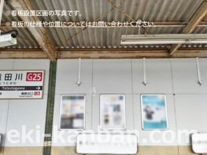 近鉄/竜田川駅//№4駅看板・駅広告、写真2