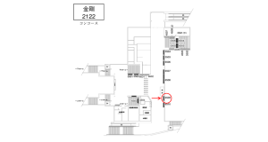 南海／金剛駅／／№6509駅看板・駅広告、位置図
