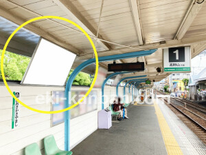 南海／大阪狭山市駅／／№4113駅看板・駅広告、写真1